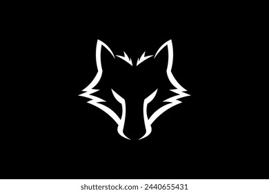 Vector Wolf Head Logo Design