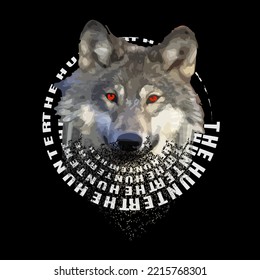 vector wolf images stylish design