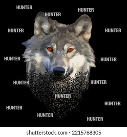 vector wolf images stylish design