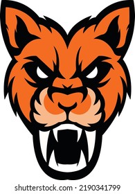 Vector of wolf sport logo, fox head illustration vector drawing, Brave wolf head mascot Logo design. Vector Template Illustration Design. Mascot Brave fox Logo design any kind of graphic design work