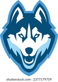 Vector of wolf sport logo, fox head illustration vector drawing, Brave wolf head mascot Logo design. Vector Template Illustration Design. Mascot Brave fox Logo design any kind of graphic work