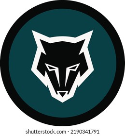 Vector of wolf sport logo, wolf head illustration vector drawing, Brave wolf head mascot Logo design. Vector Template Illustration Design. Mascot Brave wolf Logo design any kind of graphic work