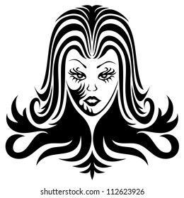 Vector. Woman.