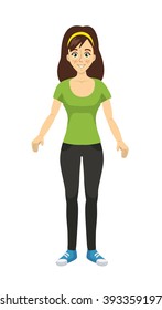 vector woman