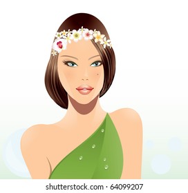 Vector  woman