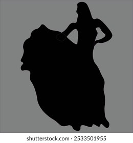 vector woman art free download