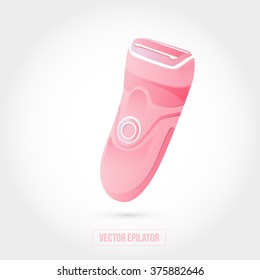 Vector woman epilator