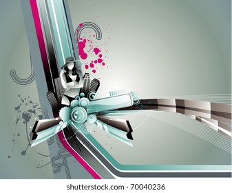 vector woman illustration