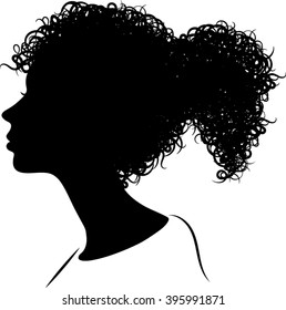 Vector of Woman  Silhouette