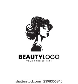 Vector Women beauty care salon logo design