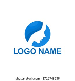 vector women's logo for the logo of beauty products or women's accessories products.