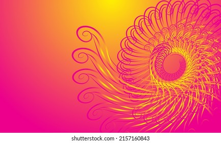 Vector wonderful soft vortex ripple creamy surface with space for text.