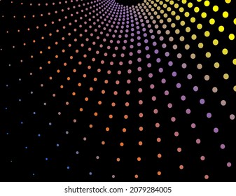 Vector maravilloso fondo giratorio. Antecedentes abstractos. 
