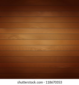 Vector Wood Board Texture Background