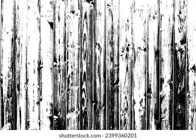 Vector wood pattern - wooden slats with texture