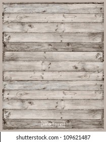 Vector Wood Plank Background