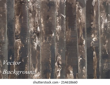 Vector wood plank background
