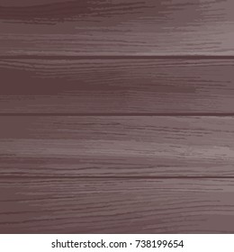 Vector wood plank background, brown color. Vector illustration is freely transformed to your design format