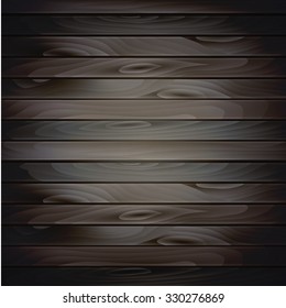 Vector wood plank background in cold colors
