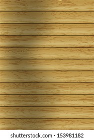 Vector wood plank background - eps illustration