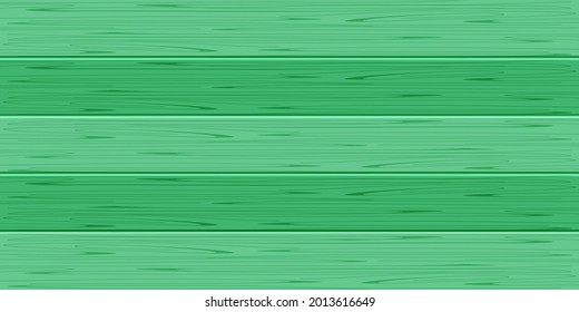 vector wood plank for background, green plank board pastel for background, wooden horizontal plank, empty wood plank board for sign and decoration