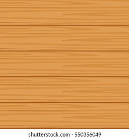 Vector wood plank background. Realistic wooden texture with boards.