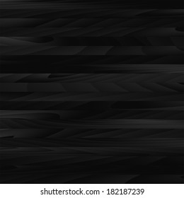 Vector wood plank, black texture background illustration