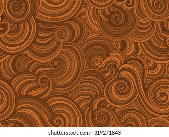 Vector wood stylized seamless texture