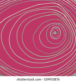 Vector wood surface as background.  Circled abstract background. A colored backdrop