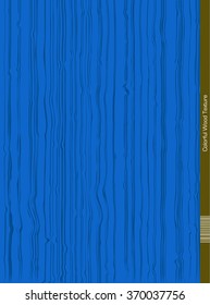 Vector Wood Surface in Blue Color.