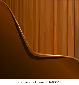 Vector Wood Template Background