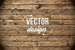 Vector Wood Texture. Background Old Panels. Grunge Retro Vintage Wooden Texture, Vector Background. Vertical Stripes.