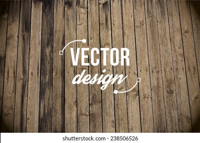 Vector wood texture. background old panels. Grunge retro vintage wooden texture, vector background