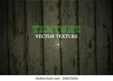 Vector wood texture. background old panels. Grunge retro vintage wooden texture, vector background