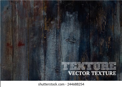 Vector wood texture. background old panels. Grunge retro vintage wooden texture, vector background