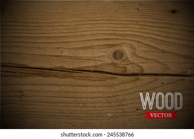 Vector wood texture. background old panels. Grunge retro vintage wooden texture, vector background