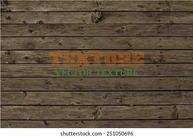 Vector wood texture. background old panels. Grunge retro vintage wooden texture, vector background