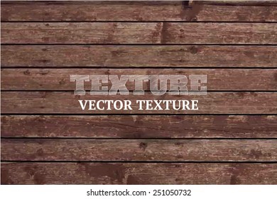 Vector wood texture. background old panels. Grunge retro vintage wooden texture, vector background