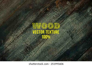 Vector wood texture. background old panels. Grunge retro vintage wooden texture, vector background