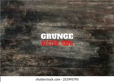 Vector wood texture. background old panels. Grunge retro vintage wooden texture, vector background