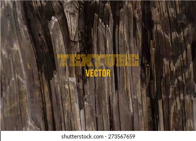 Vector wood texture. background old panels. Grunge retro vintage wooden texture, vector background. Vertical stripes.