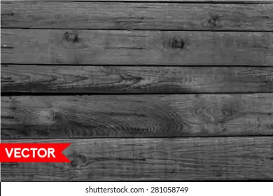 Vector wood texture. background old panels. Grunge retro vintage wooden texture, vector background. Vertical stripes.