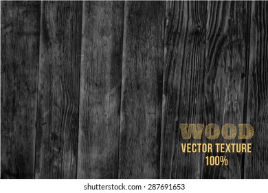 Vector wood texture. background old panels. Grunge retro vintage wooden texture, vector background. Vertical stripes.