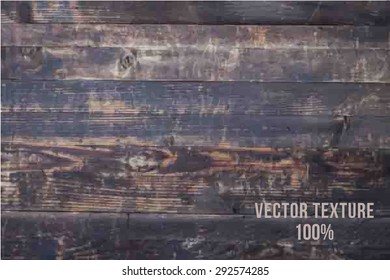 Vector wood texture. background old panels. Grunge retro vintage wooden texture, vector background. Vertical stripes.