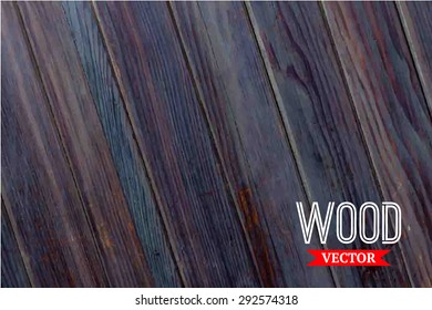 Vector wood texture. background old panels. Grunge retro vintage wooden texture, vector background. Vertical stripes.