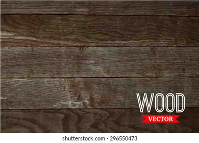 Vector wood texture. background old panels. Grunge retro vintage wooden texture, vector background. Vertical stripes.