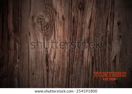 Vector wood texture. background old panels. Grunge retro vintage wooden texture, vector background