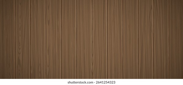 Vector wood texture brown background  panels
