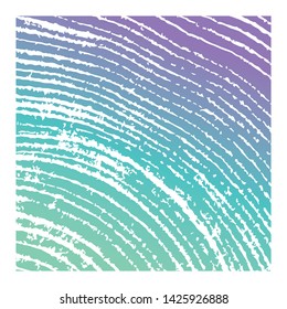Vector wood texture of growth rings from a slice of tree. Cool gradient wood texture stamp square.
