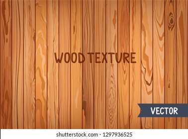 Vector wood texture. Repeated border.